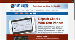 Desktop Screenshot of firstunitedcu.org